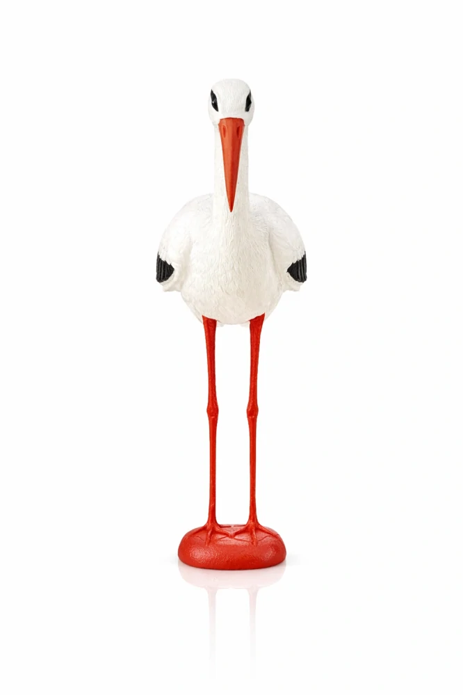 Garlist CSG Plašič ptáků čáp stojící 82cm