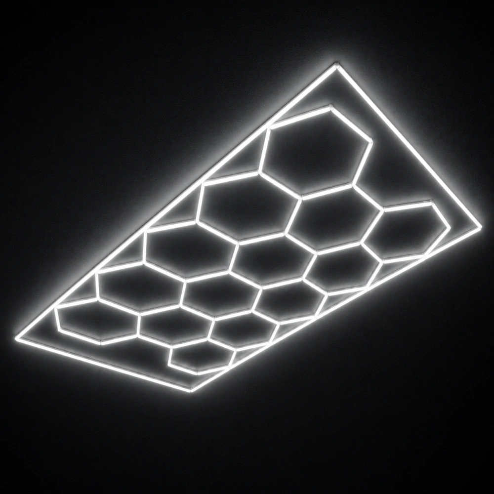 Garlist LRX-14 Hexagon 680 W LED osvětlení, 2,4 × 4,8 m