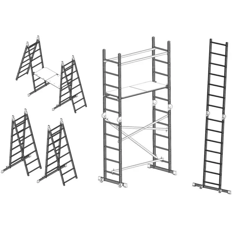 Garlist PROFI HCG lešení s plošinou 2x10