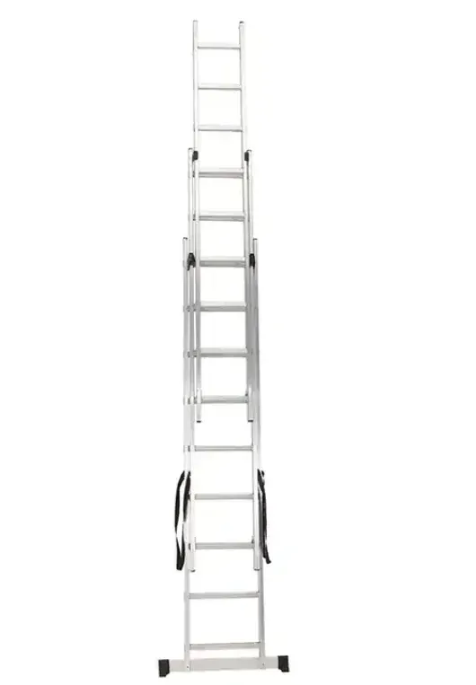 Garlist GST Profi Žebřík hliníkový třídílný, 3x9 příček