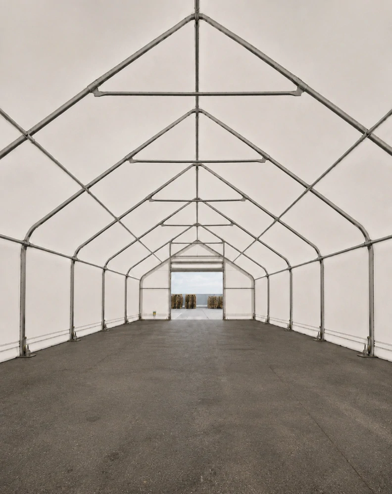 Garlist Hala 9,15x12x4,5 m plachtová, PVC 750 g/m² (GH12/750)