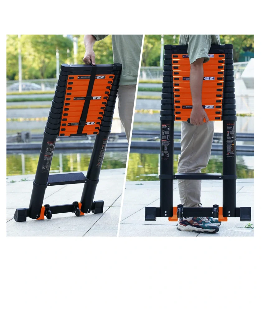 Garlist PROFI TLK603 Teleskopický žebřík na kolečkách 6,3 m