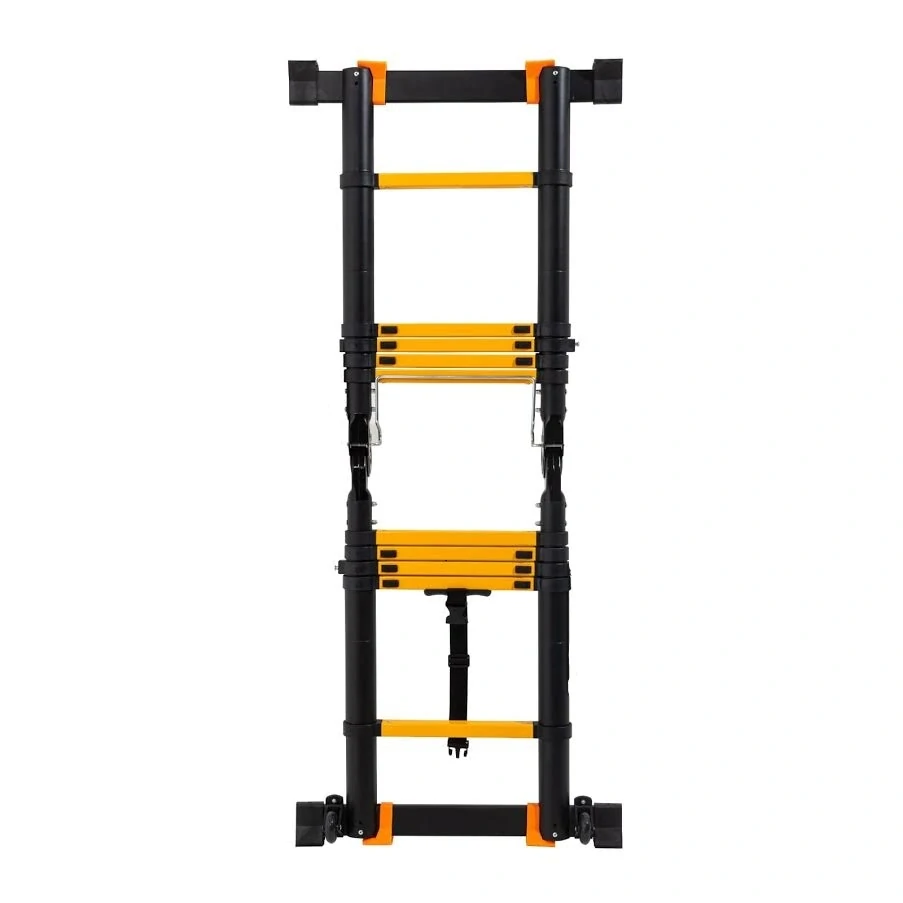 Garlist PROFI TLKS6363 teleskopický žebřík / štafle 6,6 m ( 3,3m + 3,3m) s kolečky