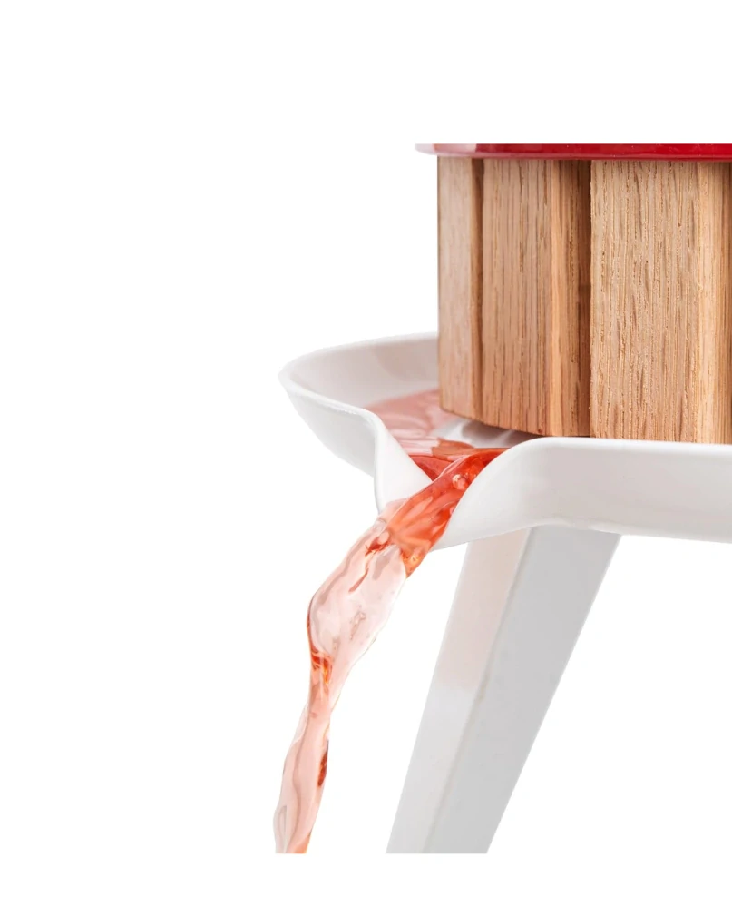 Garlist GLZ06 masivní lis na ovoce dub 6 l