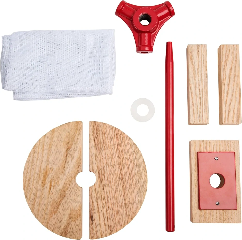 Garlist GLZ06 masivní lis na ovoce dub 6 l