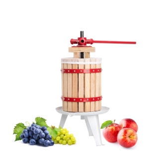 Garlist GLZ030 masivní lis na ovoce dub 30 l