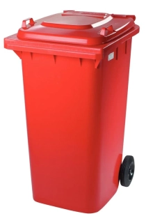 Garlist GB Popelnice 240 l červená