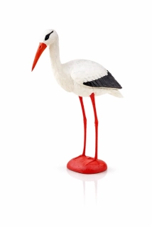 Garlist CSG Plašič ptáků čáp stojící 82cm