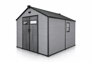 Garlist ZDP-03 Zahradní plastový domek 245 × 245 cm (6 m²) šedý